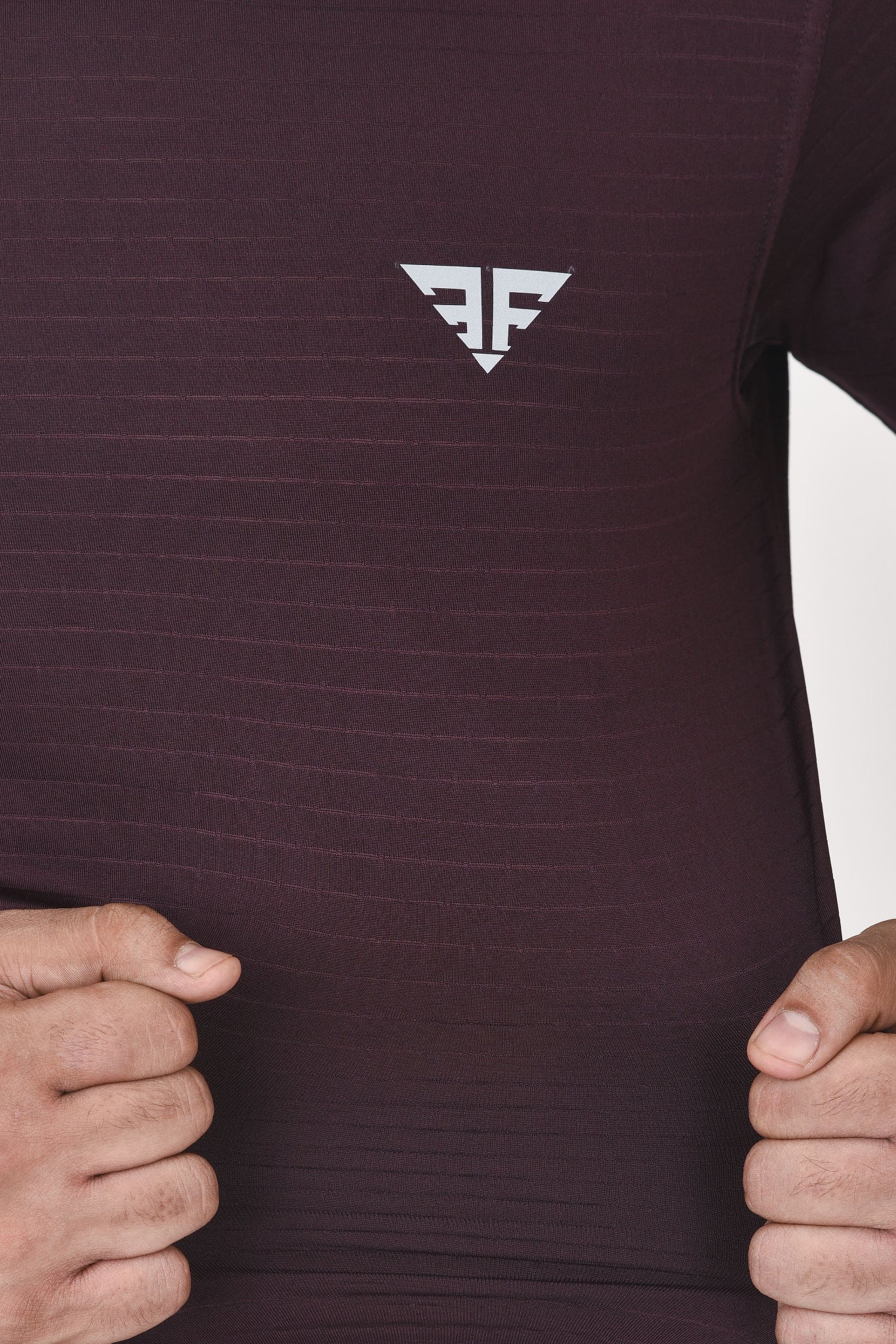 Airline T-Shirt Color Burgundy By Brute Force