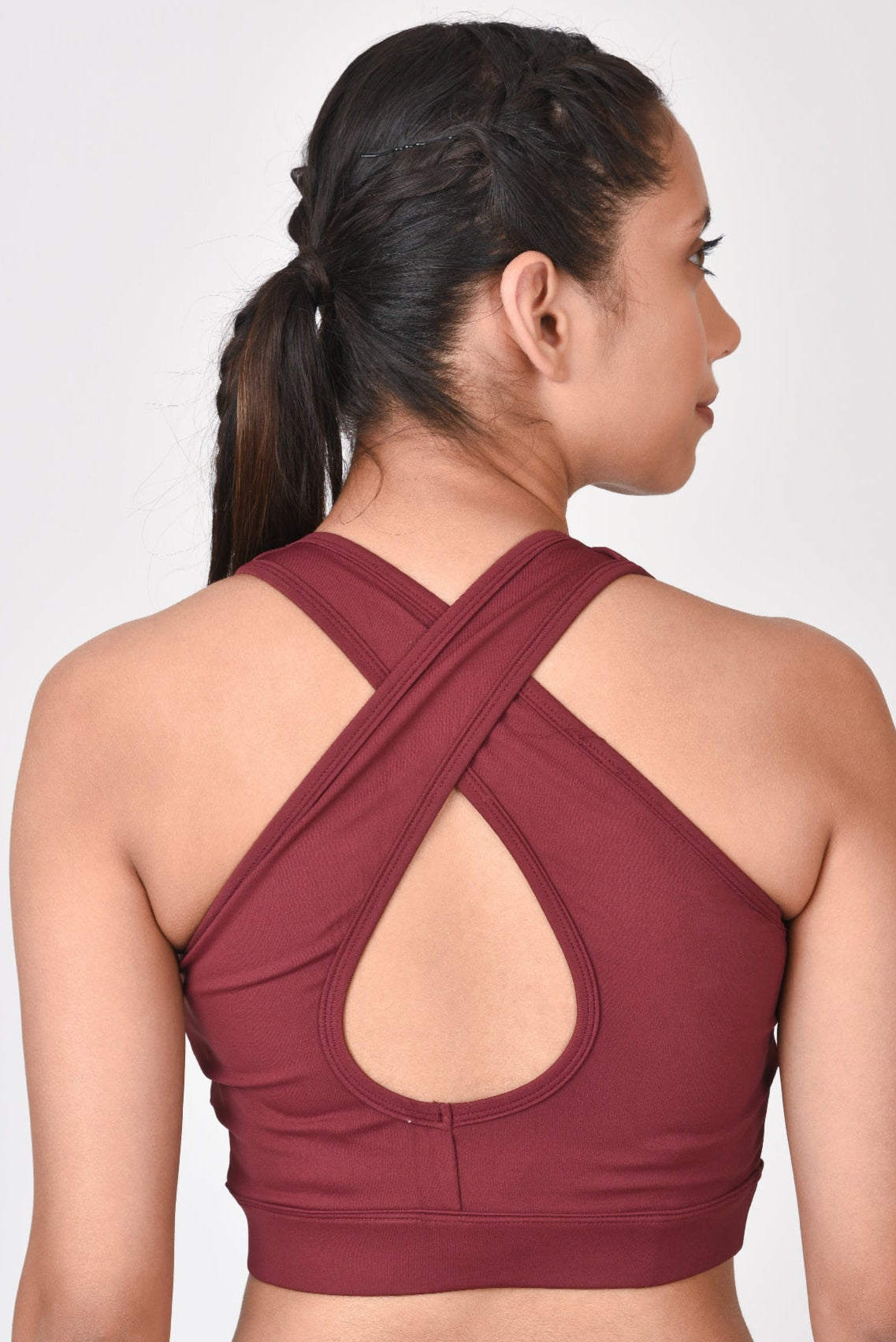 Cross Back Sports Bra - All Motion By Brute Force