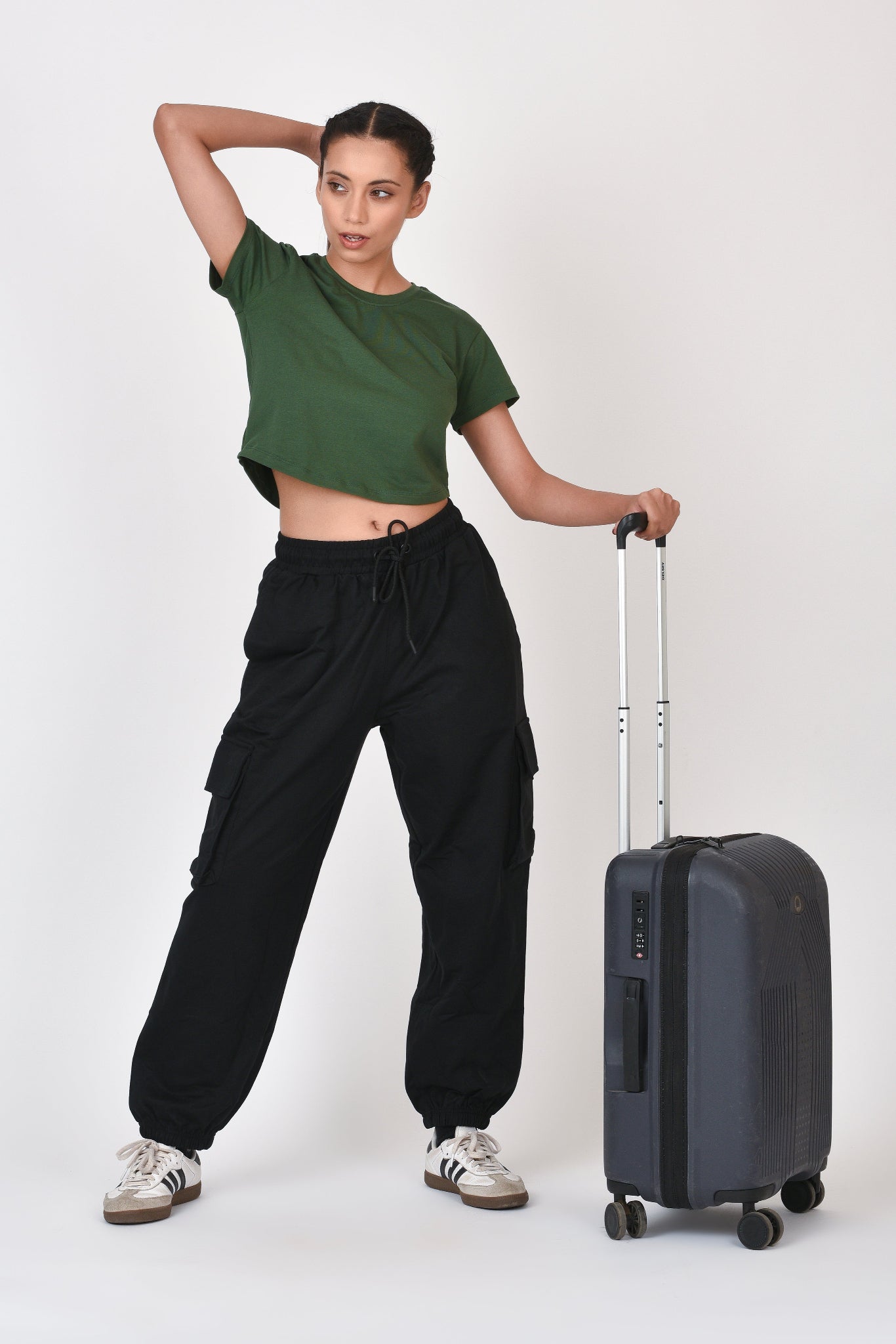 Women Cargo Oversized Jogger By Brute Force