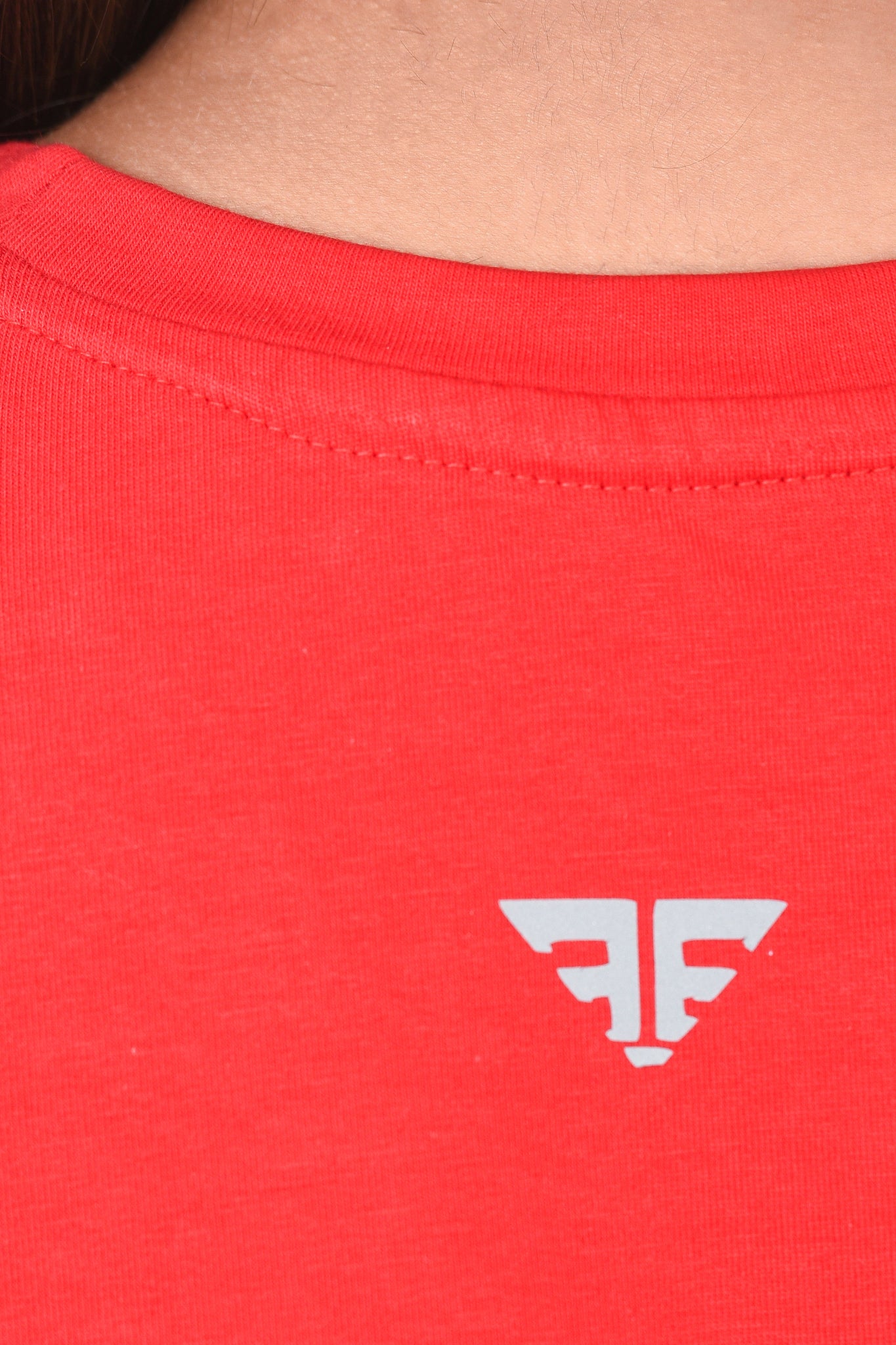 Performance Crop Top By Brute Force (Color: Red)