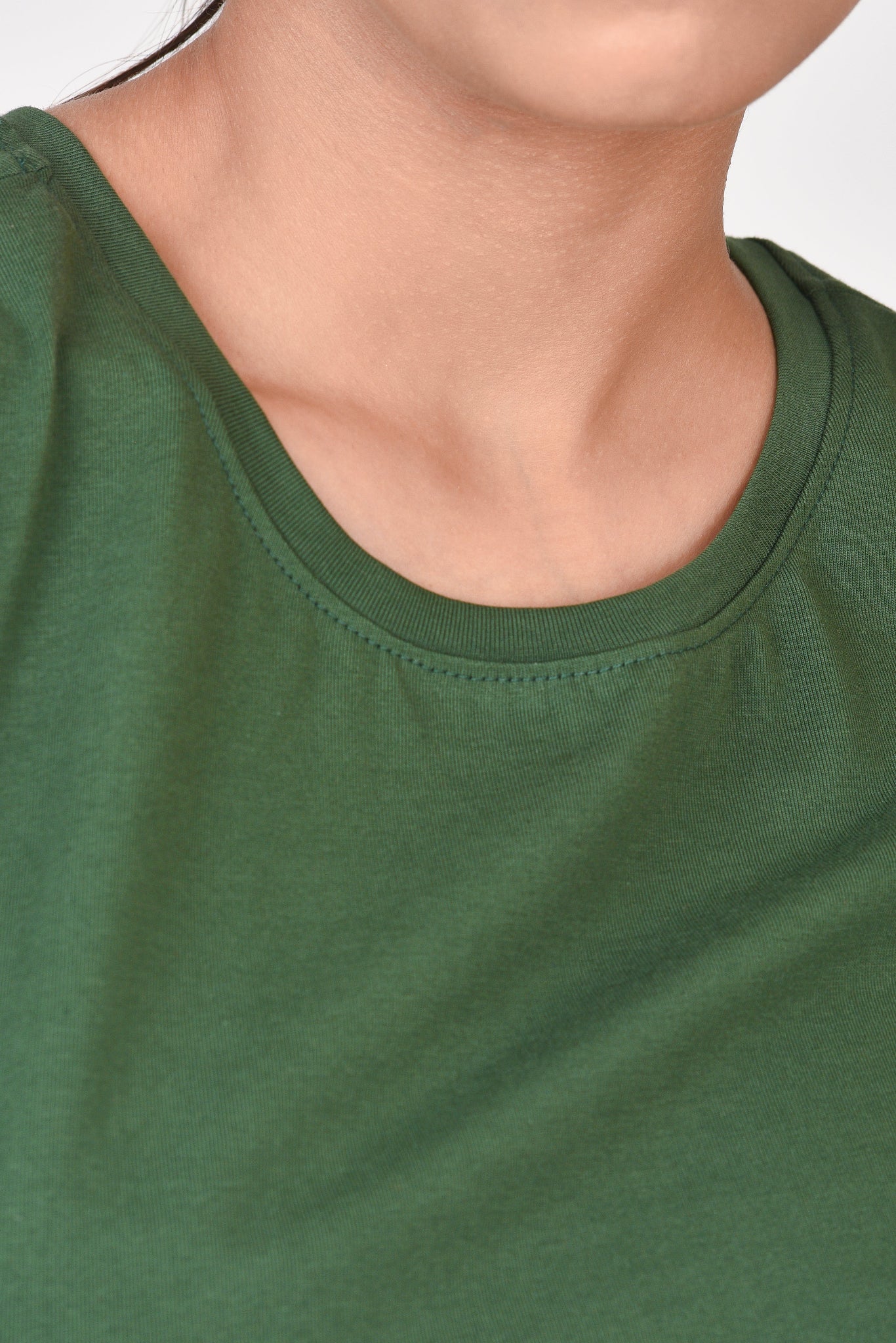 Performance Crop Top By Brute Force (Color: Green)