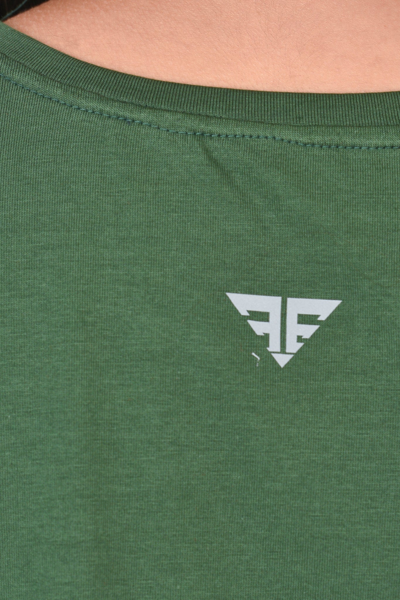 Performance Crop Top By Brute Force (Color: Green)