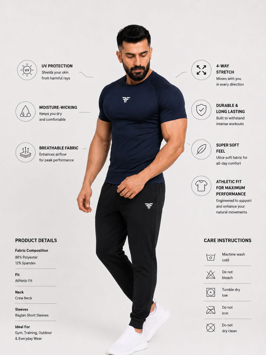 Compression T-Shirt Black