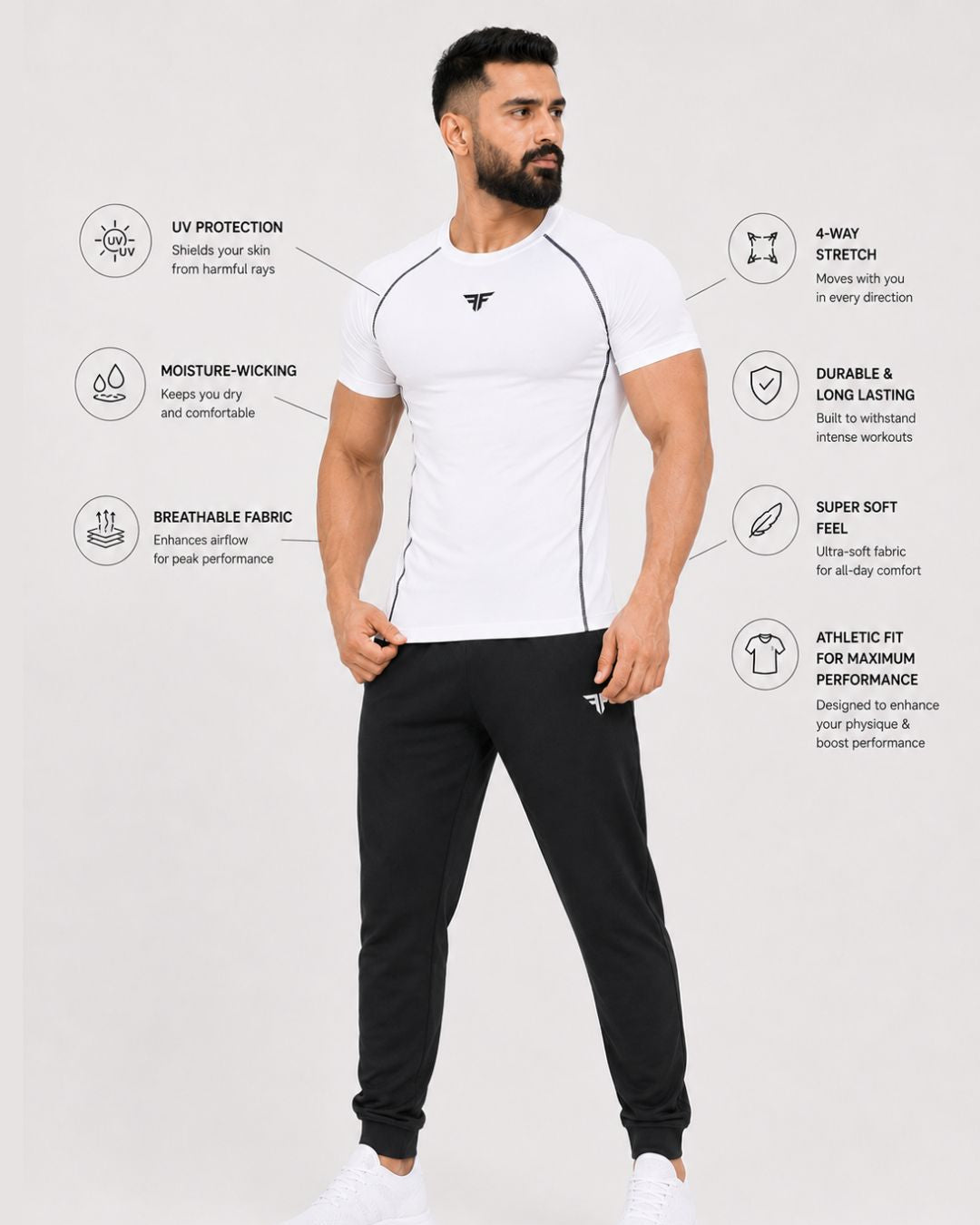 Compression T-Shirt Black
