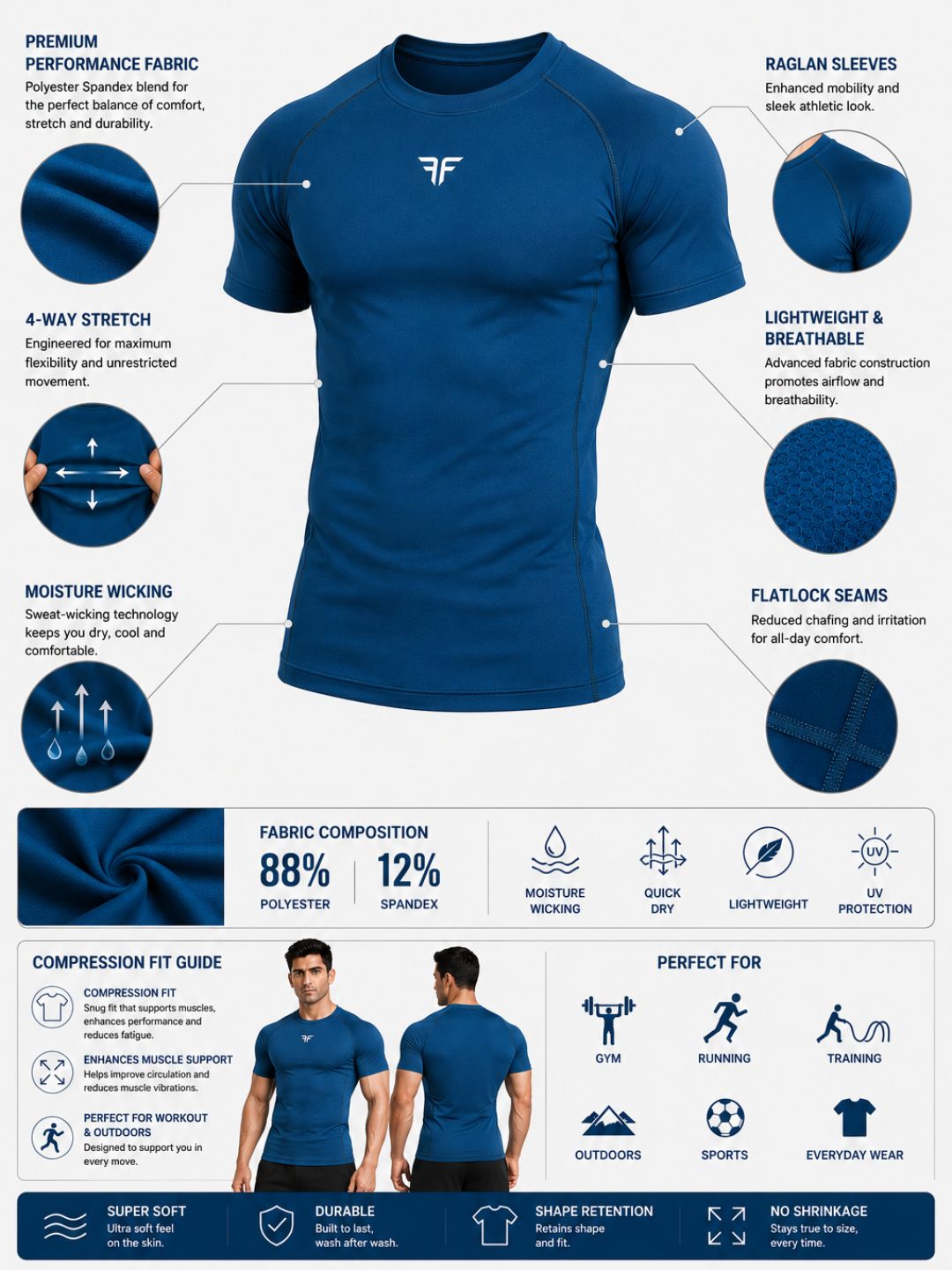 Compression T-Shirt Dry Fit