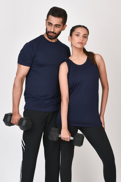 Airline T-Shirt Color Denim Blue By Brute Force