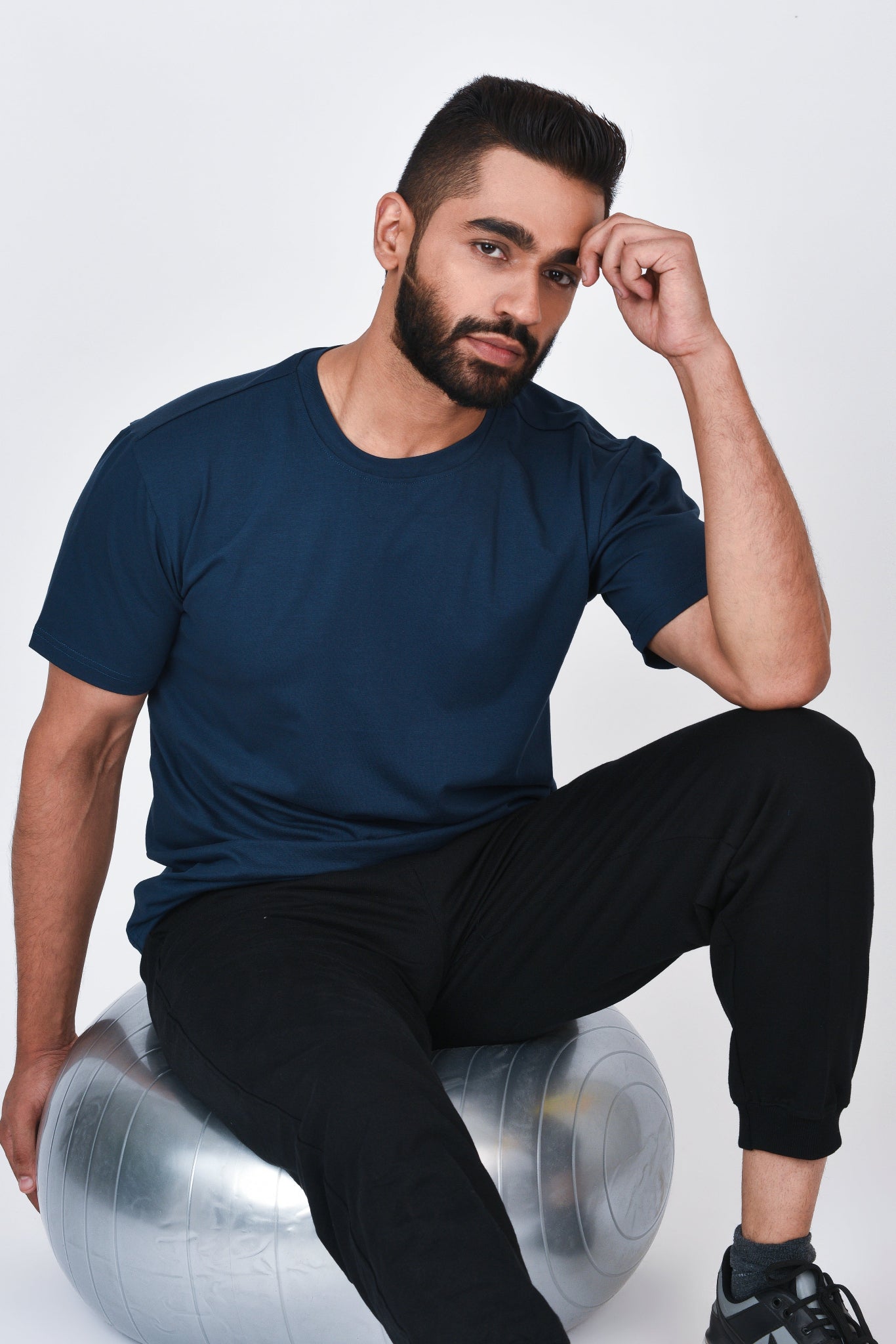 Comfort Fit Ultimate T-Shirt By Brute Force (Color: Blue)