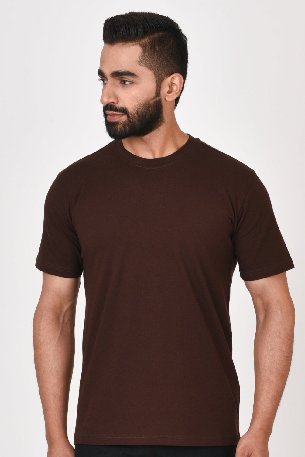 Comfort Fit Ultimate T-Shirt By Brute Force (Color: Brown)