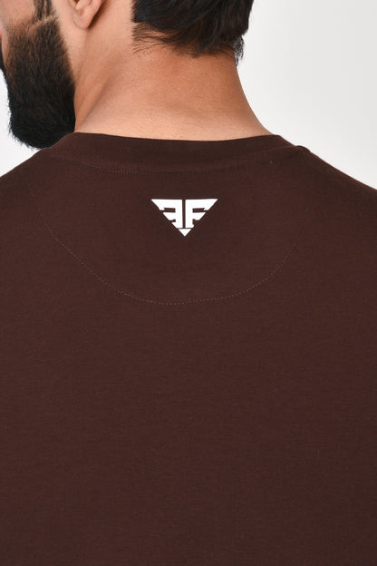 Comfort Fit Ultimate T-Shirt By Brute Force (Color: Brown)