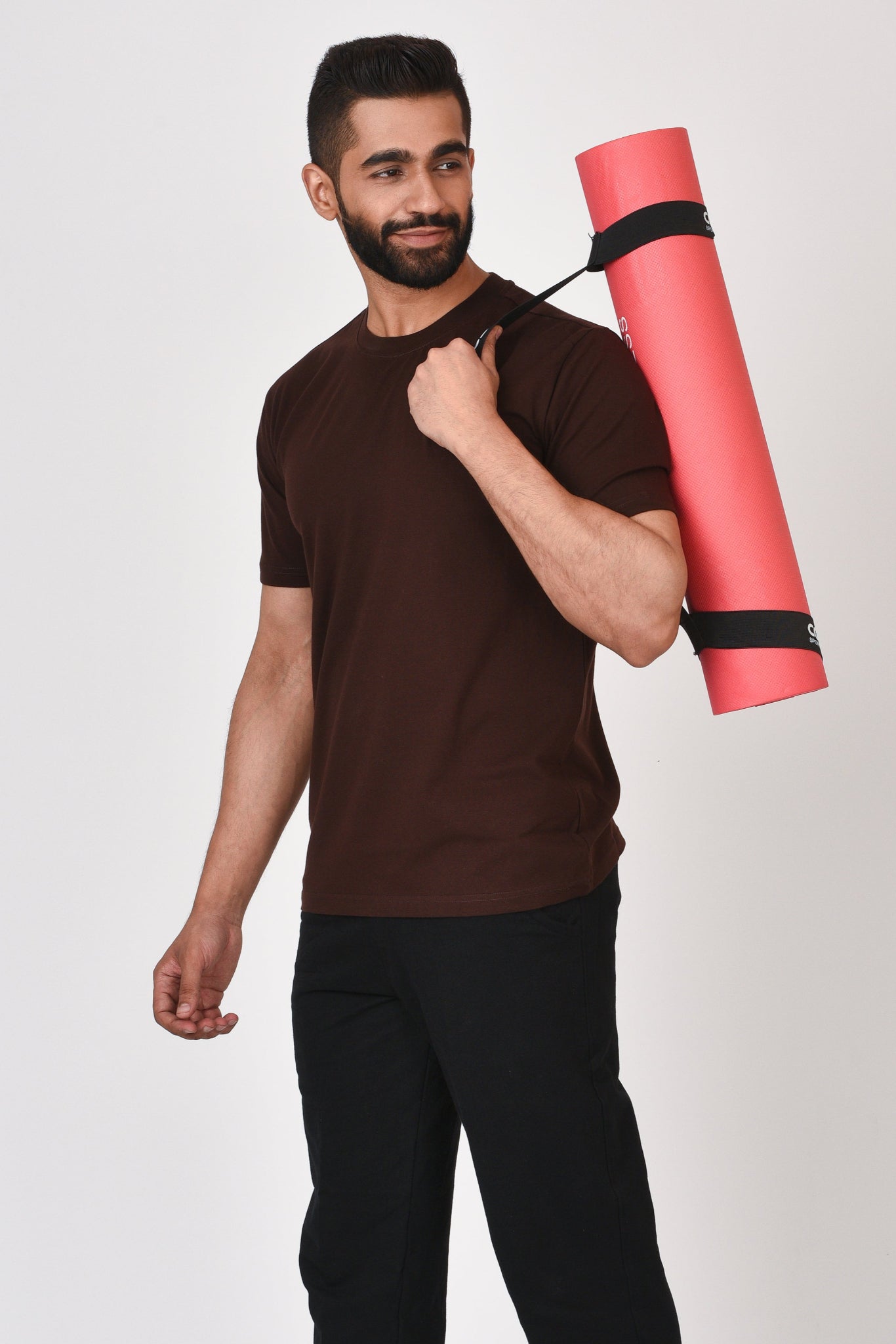 Comfort Fit Ultimate T-Shirt By Brute Force (Color: Brown)