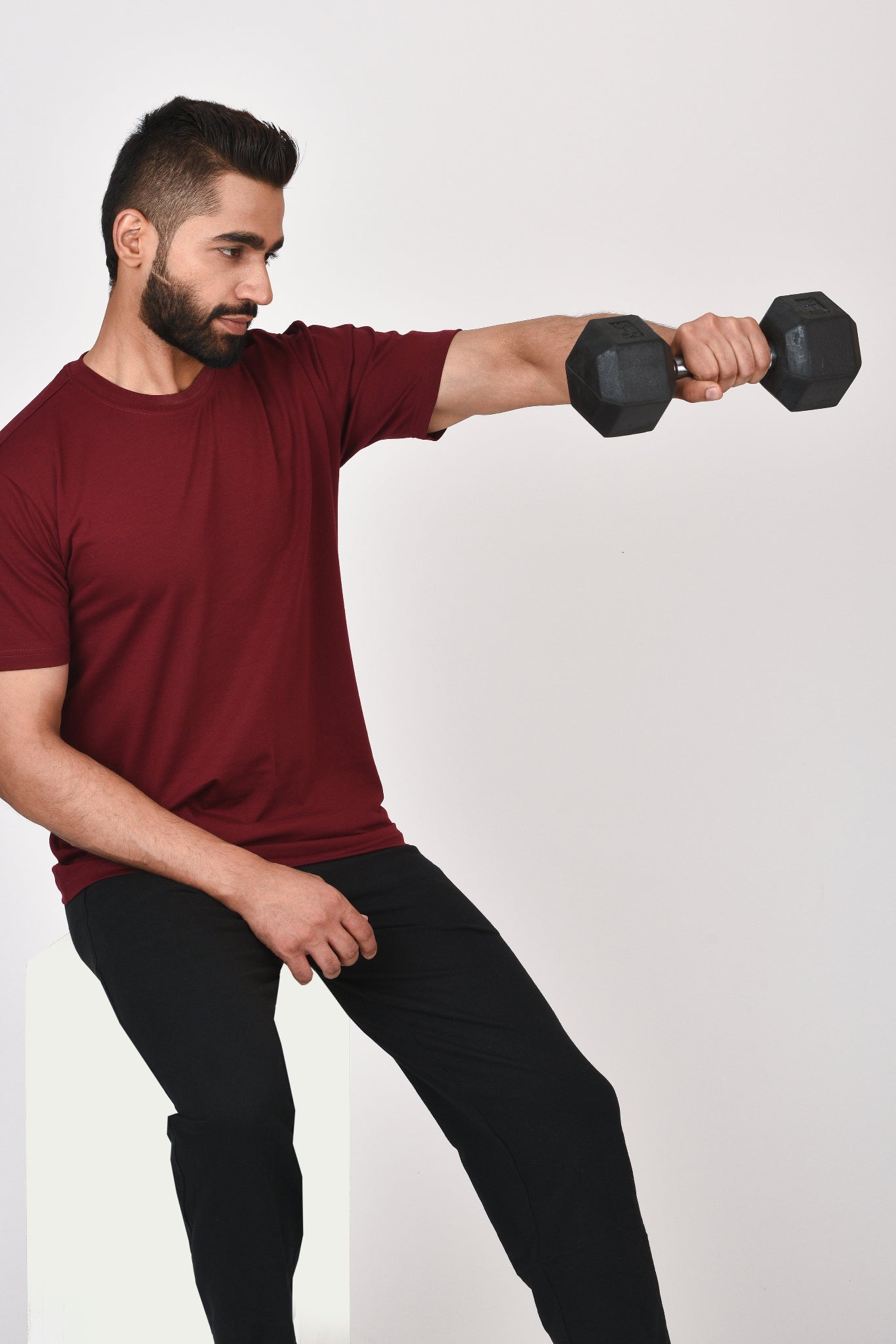 Comfort Fir Ultimate T-Shirt By Brute Force (Color: Red)
