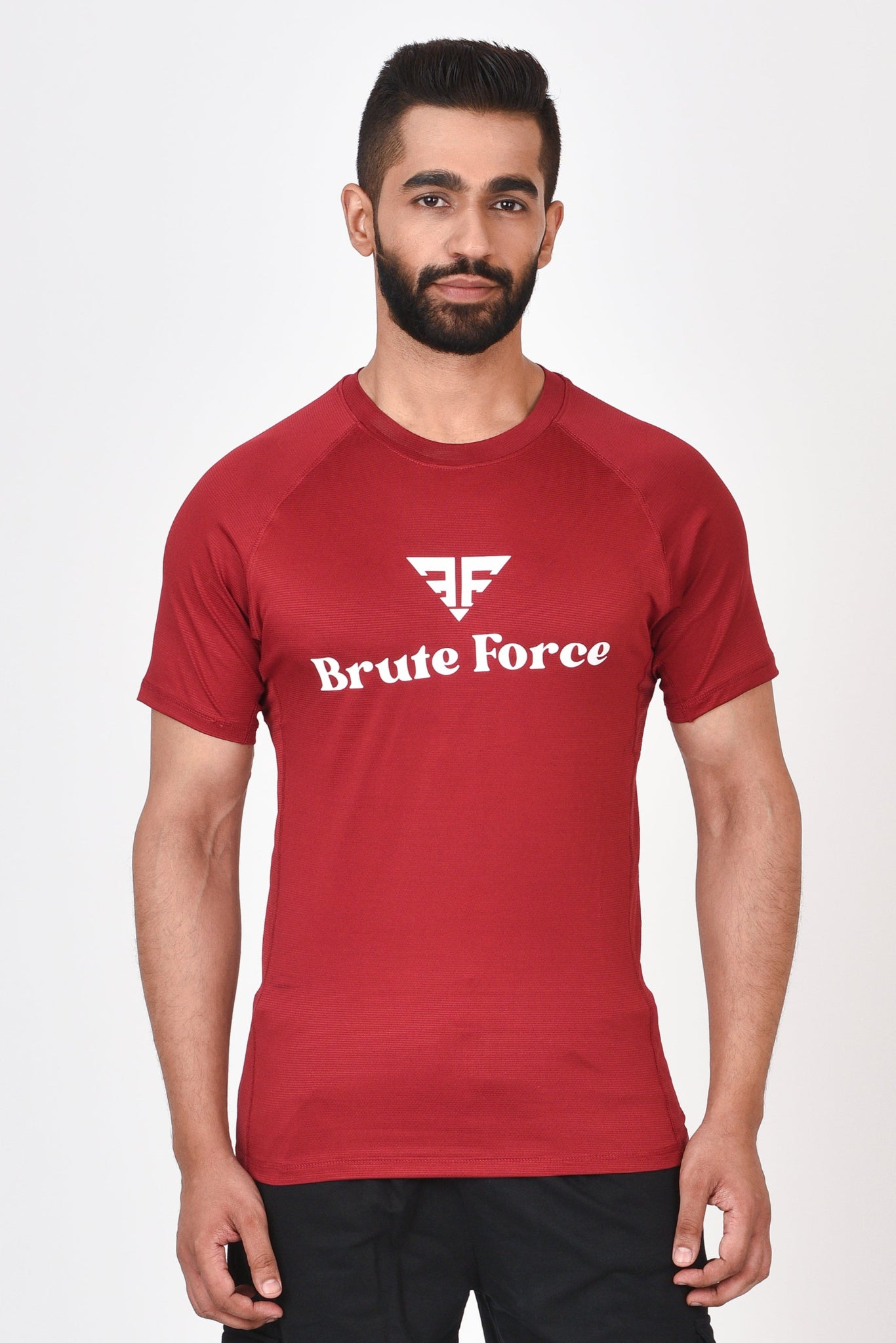 Cool Mesh Raglan Sleeve T-Shirt By Brute Force