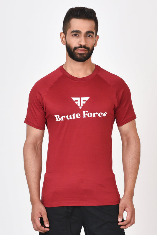 Cool Mesh Raglan Sleeve T-Shirt By Brute Force