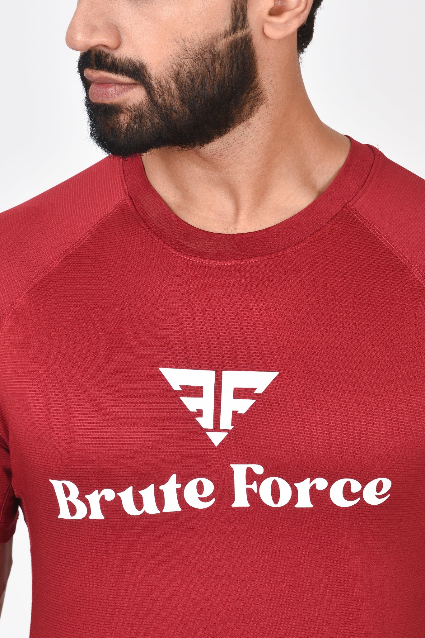Cool Mesh Raglan Sleeve T-Shirt By Brute Force