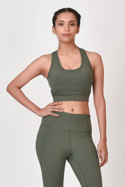 Cross Back Sports Bra - All Motion By Brute Force