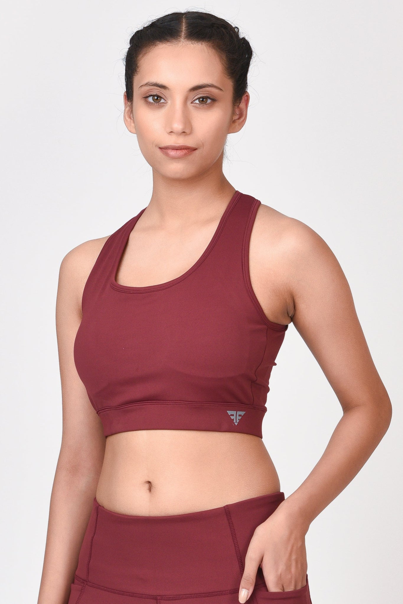 Cross Back Sports Bra - All Motion By Brute Force