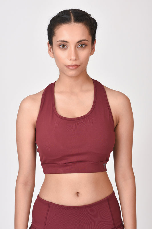 Cross Back Sports Bra - All Motion By Brute Force