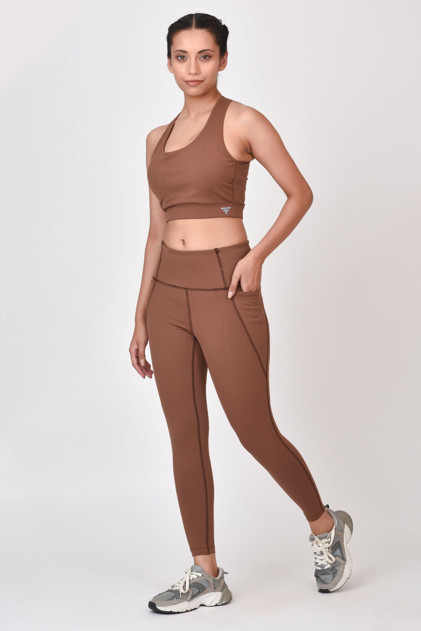 Cross Back Sports Bra - All Motion By Brute Force