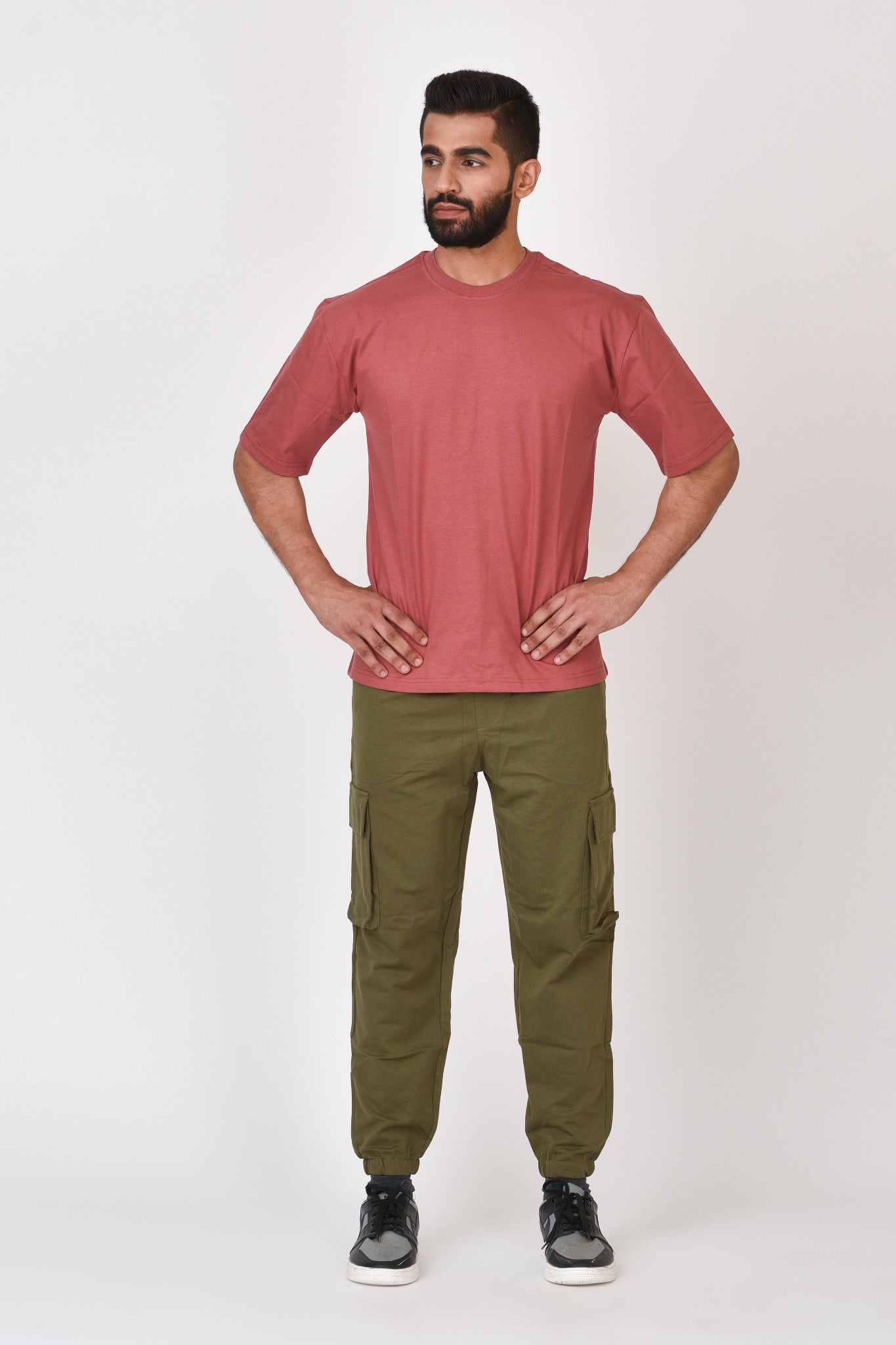 Men Cargo Oversized Jogger By Brute Force