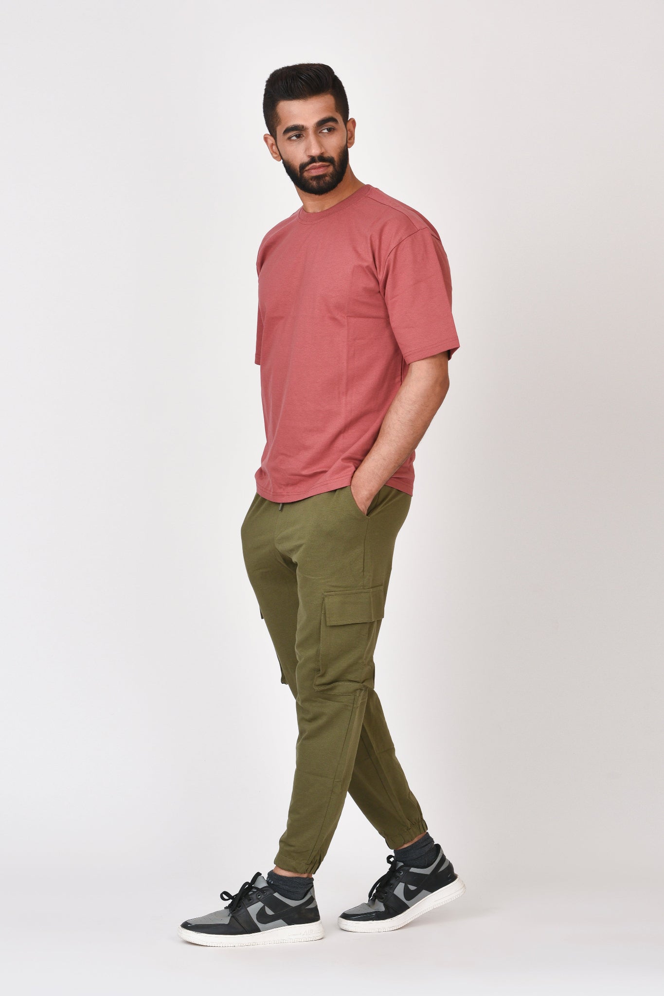 Men Cargo Oversized Jogger By Brute Force