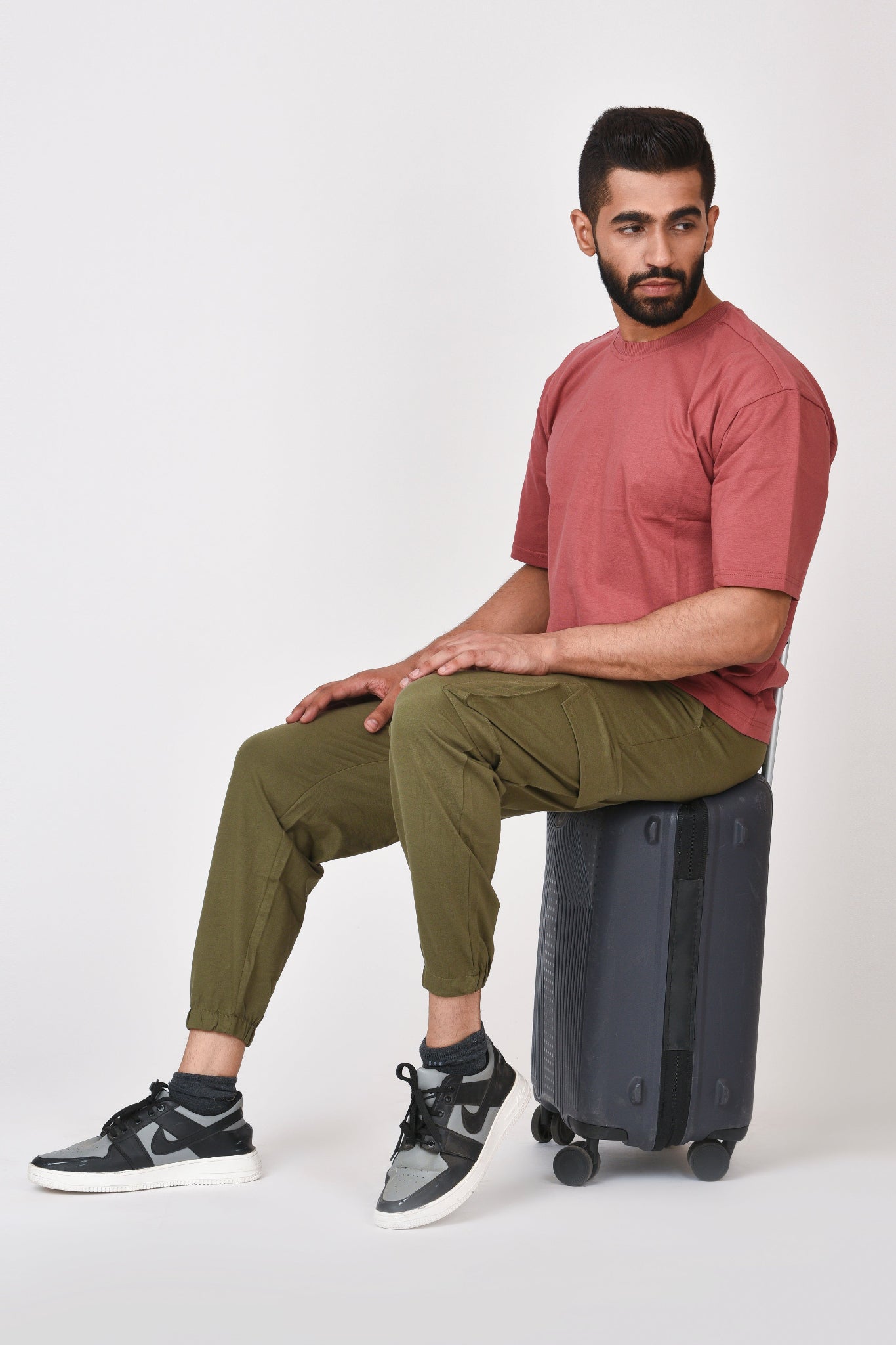 Men Cargo Oversized Jogger By Brute Force