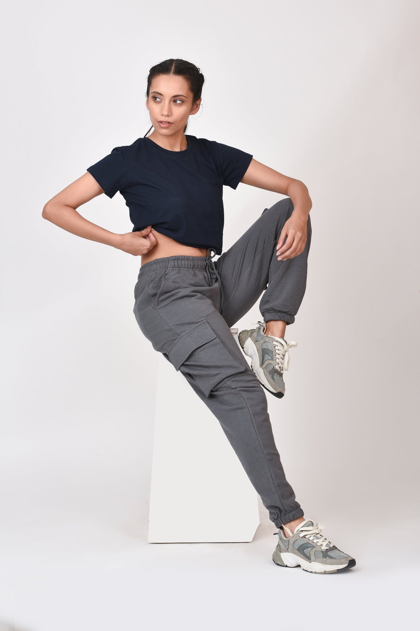 Women Cargo Oversized Jogger By Brute Force