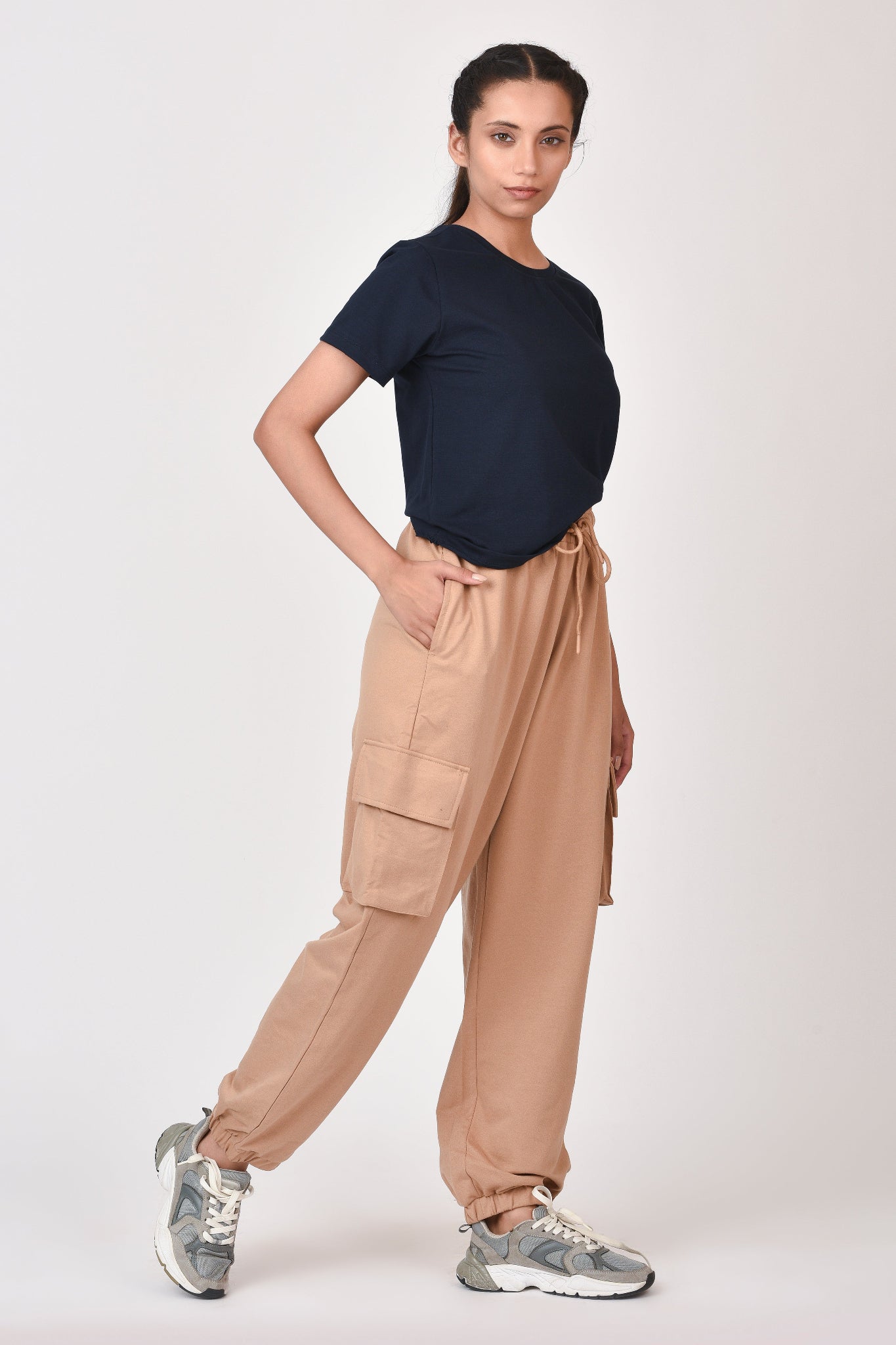 Women Cargo Oversized Jogger By Brute Force