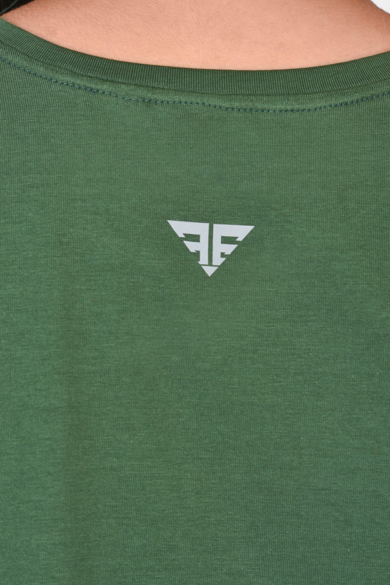 Performance Crop Top By Brute Force (Color: Green)