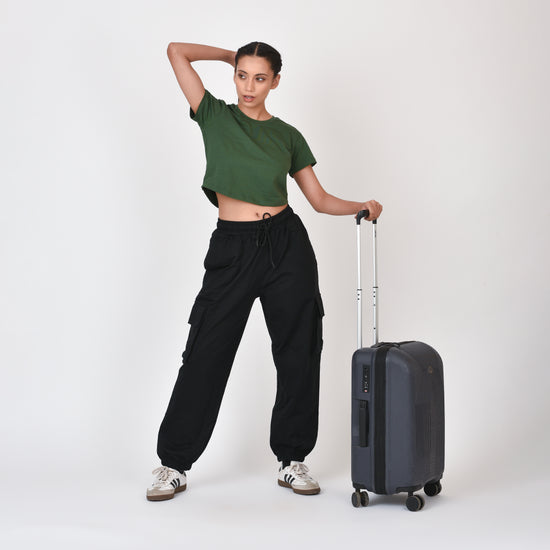 Crop Top Wearing Women Travelling Video By Brute Force